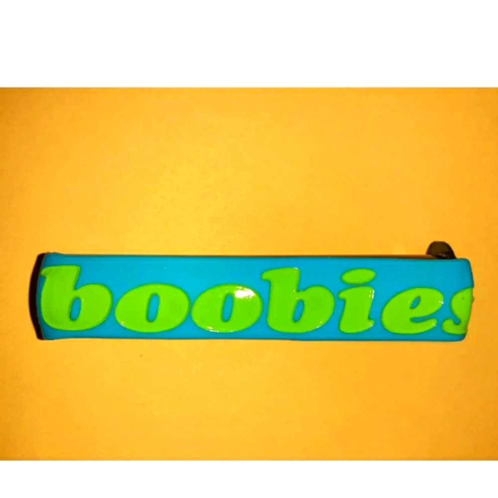 COPY - I heart BOOBIES bracelet